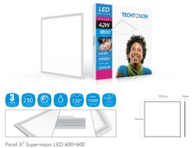 Panel X2 Supervision Recessed Ceiling Luminaires Techtouch Square/Rectangular Recess Ceiling Panel X2 Supervision Recessed Ceiling Luminaires Techtouch Square/Rectangular Recess Ceiling